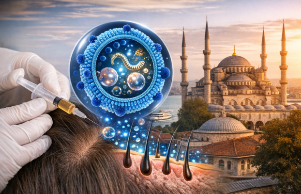 Exosomes ou PRP pour les cheveux en Turquie à Istanbul : quelle différence et quel traitement choisir ?