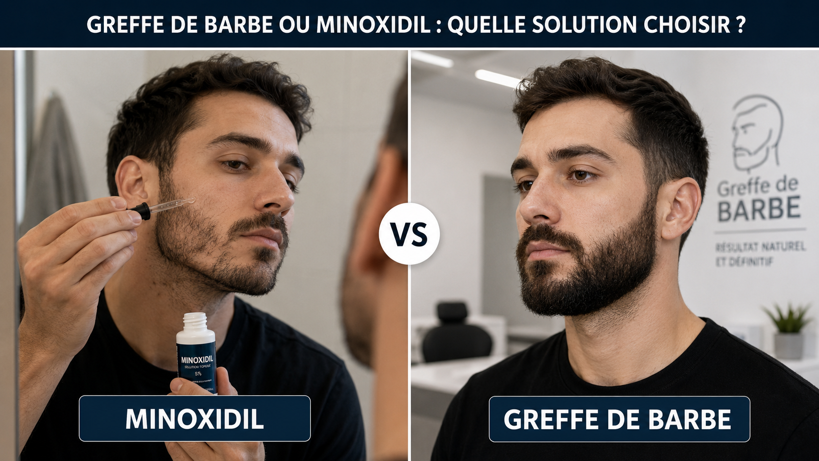 Beard Transplant or Minoxidil: Which Solution Should You Choose?